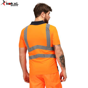 Professional OEM Services in Wholesale and Custom Made Safety Wear Top Selling Men Work Wear <b>Polo</b> T Shirt by KOKAL SPORTS - Product Image 2