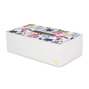 Style traditionnel noir fini métal décor serviette conteneur tissu support café et café multi-usages vaisselle utilisation - Product Image 3