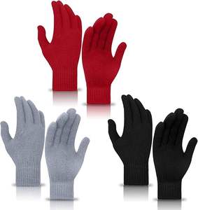Gants en cuir d'agneau doublés chauds pour femmes Harssidanzar, hiver, écran tactile, gants de conduite chauds, vert - Product Image 6