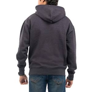 เสื้อฮู้ดดี้ผู้ชายผ้าฝ้าย 100% น้ำหนักเบา ออกแบบเองได้ คุณภาพสูง พิมพ์ลายดิจิทัลแบบเรียบ สวมใส่สบายในฤดูหนาว - Product Image 3