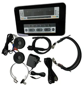 Portable Diagnostic Audiometer for Clinic and Hospital Pure Tone Audiometry Test Hearing Loss Speech Black Color Cheap Price