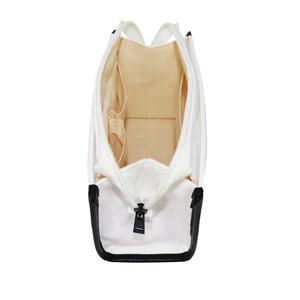 New Arrival White Color <b>Recycled</b> Cotton Canvas Cosmetic <b>Bag</b> for Daily Use - Product Image 5