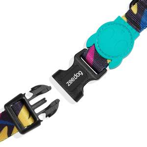 Woozer Luxury Cat Pet <b>Collar</b> Quick Release Soft Nylon with <b>Reflective</b> & Light Features Elegant & Classic Style for Training - Product Image 2