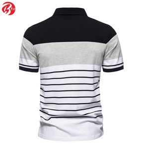 เสื้อโปโลผ้าระบายอากาศสำหรับผู้ชายเสื้อโปโลผ้าฝ้ายพลัสไซส์สำหรับผู้ชายดีไซน์ตามสั่ง - Product Image 6