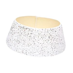 Collier d'arbre en métal pour arbre de Noël ferme décor de vacances anneau réglable robuste base décorative moderne rustique - Product Image 6