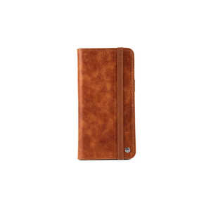 Étui portefeuille de luxe en cuir véritable Netzy Safa Series Taba pour iPhone 13 Pro Max avec emplacements multi-cartes - Product Image 1
