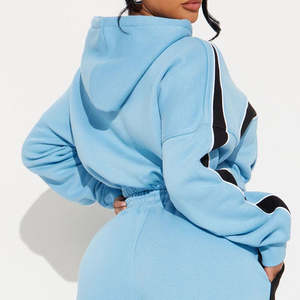 Conjunto Deportivo Casual de Punto de Alta Calidad para Mujer, Corte Regular, Ropa Deportiva Moderna y Transpirable para Invierno - Product Image 4