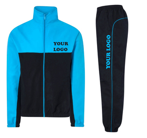 Conjunto Deportivo Informal con Cremallera Completa, Nueva Temporada de Invierno, Estampado Digital de Fútbol, Lavado Ácido, Pedrería, 100% Algodón, Cintura Elástica, Equipo - Product Image 5