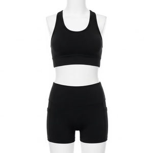 Spandex Blend Yoga Top High Stretch Breathable Quick Dry Fitness <b>Shirt</b> <b>for</b> <b>Women</b> Gym Training Daily Wear Wholesale OEM - Product Image 1