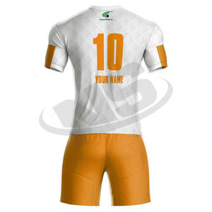 La mejor calidad 2025 uniforme de fútbol logotipo personalizado camiseta de fútbol profesional al por mayor 100% poliéster de secado rápido marca personalizada Club - Product Image 2