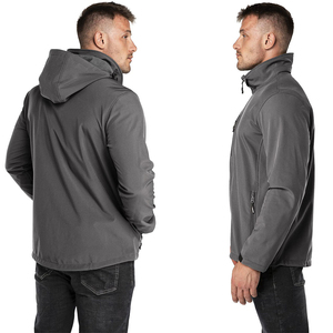 Unisex waterproof windbreaker <b>jacket</b> <b>lightweight</b> breathable outdoor <b>running</b> hiking softshell design for all season active - Product Image 2