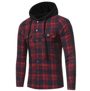 Wholesale <b>Flannel</b> <b>Shirts</b> for Men High Quality <b>Oversize</b> <b>Flannel</b> <b>Shirts</b> Plaid <b>Flannel</b> <b>Shirts</b> for Men - Product Image 5