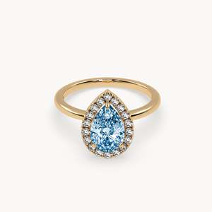 Anillo de compromiso Ren con diamantes - Product Image 3