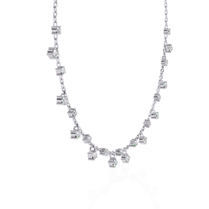Customized Labgrown Diamond Natural Diamond 10k 14k 18k Fine Gold Necklaces Form Mantra Diamond - Product Image 2