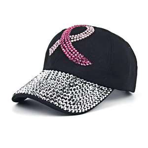 Gorra con Diseño de Diamantes de Imitación Unisex, Sombrero de Camionero de 6 Paneles con Logotipo Bordado Personalizable, Sombrero Snapback de Malla A LA Moda de Hip Hop Unisex - Product Image 6