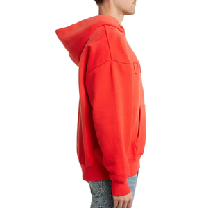 Street Style Custom Oversized Men Puff Sudaderas con capucha impresas en blanco Plain Bulk Winter Men's Sweatshirt Pullover Hoodies - Product Image 4