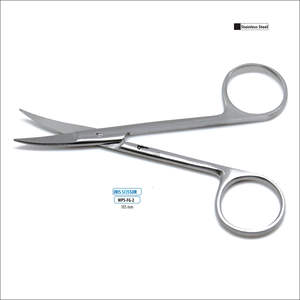 Tijeras Quirúrgicas Rectas para Iris World Precision, 105 mm, Manuales |   Tijeras Quirúrgicas Oftálmicas |   Instrumento Quirúrgico con Certificación CE/ISO - Product Image 4