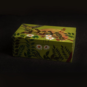 Boîte en bois fabriquée à la main Vente chaude Cadeaux et artisanat Boîtes en bois Panneaux muraux fabriqués en Inde - Product Image 4