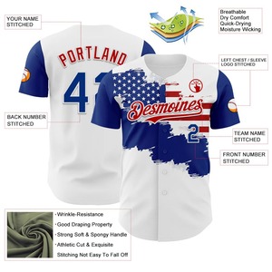 2025 personnalisé de haute qualité à séchage rapide maillot de Baseball nouveau Style hommes vêtements de sport Sublimation uniforme pour les joueurs de Baseball Softball - Product Image 3