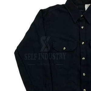 Camisas cómodas de soldadura FR para hombres al por mayor, nuevo diseño 2025, logotipo personalizado, camisas de soldadura FR para hombres - Product Image 3