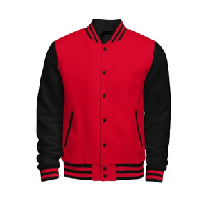 ขายส่งที่กําหนดเอง Chenille เย็บปักถักร้อยแพทช์ผู้ชายแจ็คเก็ตหนังเบสบอลเล็ตเตอร์แมนแจ็คเก็ตตัวแทน - Product Image 1