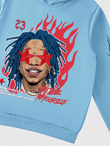 Survêtements pour hommes dtg dtf imprimer survêtement de gym élégant deux pièces décontracté slim fit tenue de jogging athlétique polyester 2025 - Product Image 4