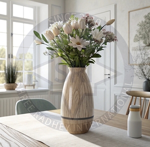 แจกันสำเนียงที่ทันสมัยและกระถางตกแต่งสำหรับสำนักงานอพาร์ทเมนต์ที่อยู่อาศัยและการตกแต่งภายในการต้อนรับ - Product Image 1