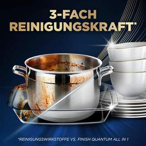 Tablettes lave-vaisselle Finish Ultimate Plus Citrus, tablettes lave-vaisselle pour un nettoyage intensif, pack économique avec 390 tablettes, 5x78 tablettes - Product Image 3