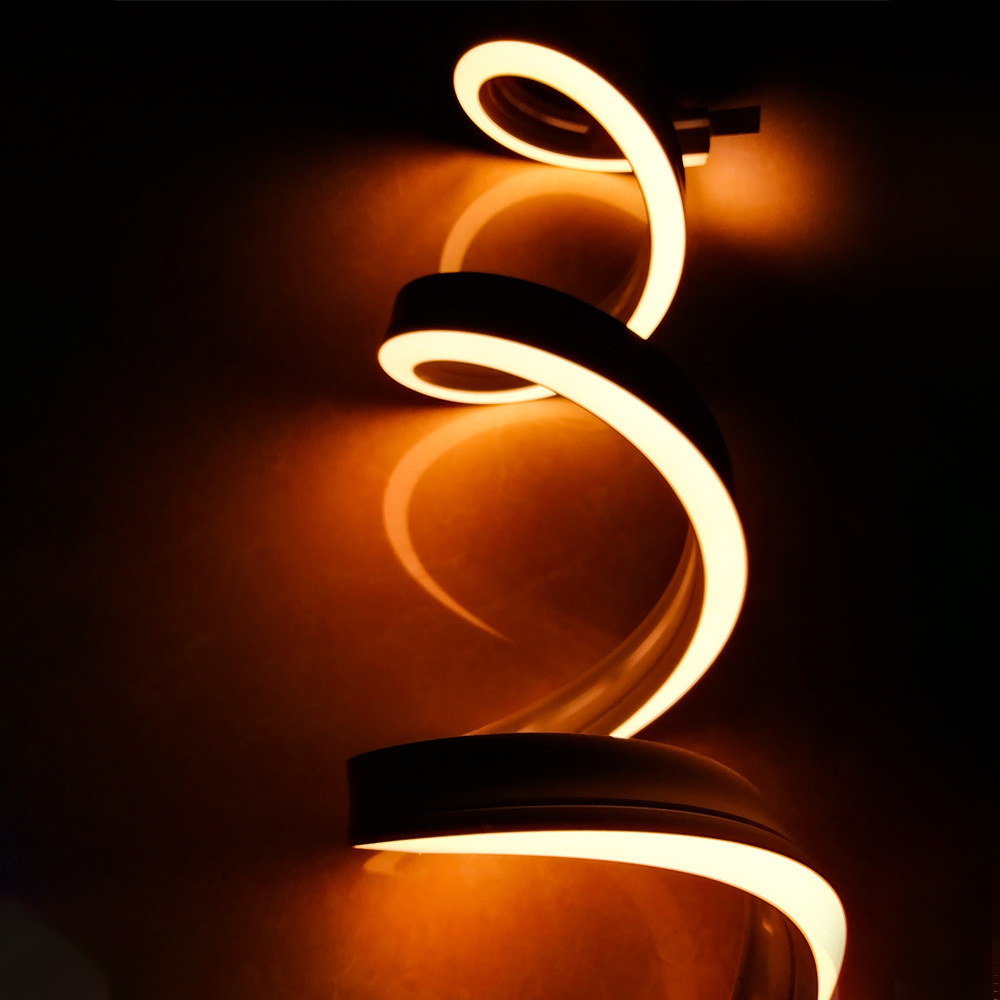 Flexible Silicone Tube LED Neon Light USB IP67 Waterproof Light Strip 12*20mm DC12/24V SMD2835 120leds/m CE RoHS ETL
