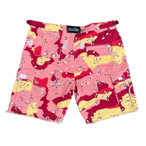 Custom High Quality Quick Drying Outdoor Camo <b>Shorts</b> Baggy Polyester Sublimation Mesh <b>Camouflage</b> <b>Shorts</b> <b>Men</b> - Product Image 4