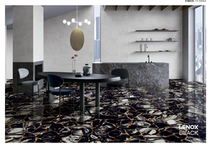 Los mejores azulejos de cerámica de porcelana brillante de 600*1200mm para pared Interior de Villa y suelo de sala de estar - Product Image 3