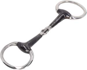 แหวนสเนฟเฟิลบิตส์ปรับแต่งขนาดได้และโลโก้วงแหวนสเตนเลสสตีลช่วยให้ปากม้าสวมใส่สบาย - Product Image 1