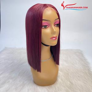 <b>Flash</b> <b>Sale</b> Vietnamese Hair Extension Lace Closure Wig in Stock Wholesale Price No Shedding Many Color Ready to Ship Genius Weft - Product Image 5