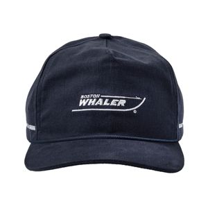 "Boston Whaler Souvenir Cap 5-Panel Cotton Twill Mid-Crown avec Logo Harpon et Lauriers brodés Ajustable Fit" - Product Image 2