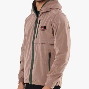 Chaqueta Cortavientos con Capucha para Hombre, Resistente al Agua, Transpirable, Chaqueta Deportiva, Chaqueta Cortavientos para Hombre de Primavera y Otoño - Product Image 3