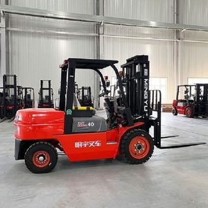 Chariot élévateur diesel fiable à quatre roues motrices, chariot élévateur agricole tout-terrain, 3 tonnes, 3,5 tonnes, chariot élévateur diesel 4x4, livraison rapide - Product Image 6