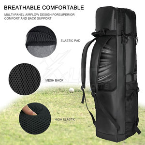 Bolsa de Hockey de Campo de Nailon Ligera y Resistente con Capacidad de 50-70L, Almacenamiento Multicompartimento, Cómoda de Llevar para Uso Diario - Product Image 4