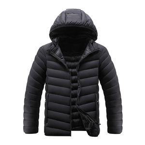 Chaqueta acolchada de hombre a la moda, diseño ligero y aislante, cómoda y cálida, perfecta para uso casual en invierno o viajes al aire libre. - Product Image 3