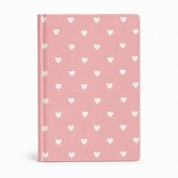 Carnet à motif cœur rose, impression personnalisée, vente en gros, bloc-notes à couverture rigide