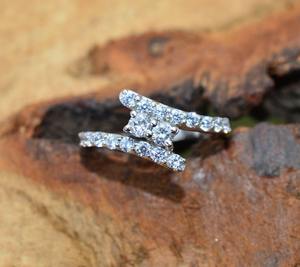 Bague classique faite à la main 925 bijoux en argent massif pour femmes 925 argent Sterling topaze bleue pierre précieuse Boho Style bague cadeau soeur - Product Image 4