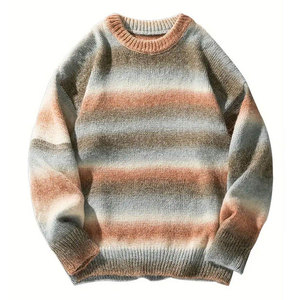 Nouveauté 2026 : Pulls en tricot pour hommes en coton et laine, personnalisables avec logo, prix abordable, légers - Product Image 1