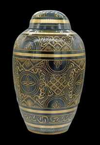 Urna artesanal para cenizas humanas | Recuerdo conmemorativo Premium | Caja de urna de latón para adultos Premium - Product Image 5