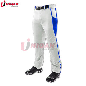 Personalizado a granel jóvenes camisetas de béisbol pantalones de gran tamaño de los hombres bordados abotonados uniformes deportivos uniformes completos - Product Image 6