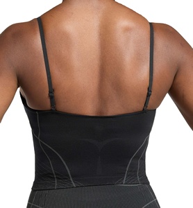 Conjunto Deportivo Informal Ecológico y Transpirable para Yoga con Cierre de Cordón y Logotipo Frontal, Ideal para el Gimnasio y la Calle - Product Image 3