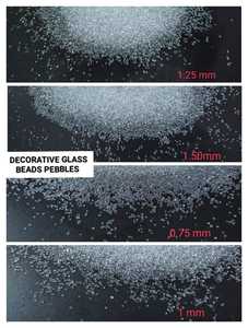 Perles de verre réfléchissantes transparentes de haute qualité sable de verre pour le marquage routier - Product Image 5