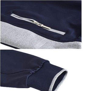 Survêtements de sport streetwear en polaire respirante de haute qualité pour hommes, pour le jogging et la course à pied, 100% polyester, vente en gros - Product Image 5