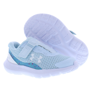 Zapatos para Bebés/Niños Pequeños Under Armour Surge 3 Print AC Color: Azul/Rosa 100% Auténticos - Product Image 3