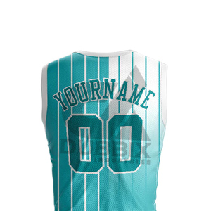 Maillot de basket-ball grande taille 2025, léger, en polyester, tissu doux, respirant, sans manches, couleur personnalisée, impression numérique - Product Image 4