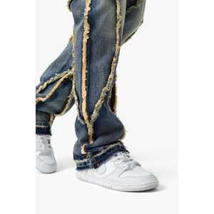 B638 ETHEREAL FLARE RIP DENIM - Product Image 2