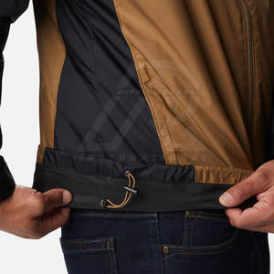 Veste coupe-vent à capuche pour hommes en plein air d'hiver respirante grande taille vente en gros - Product Image 6